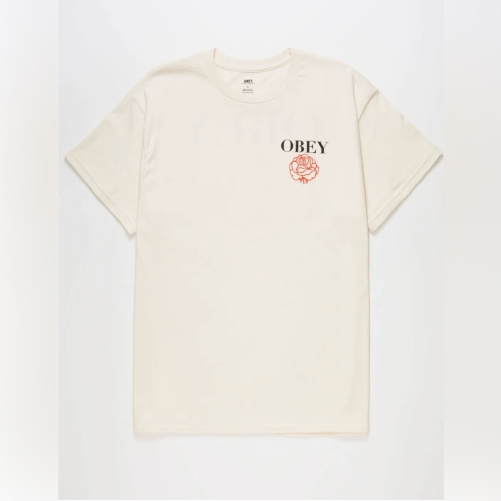 Men’s OBEY Fiore Tee NWOT